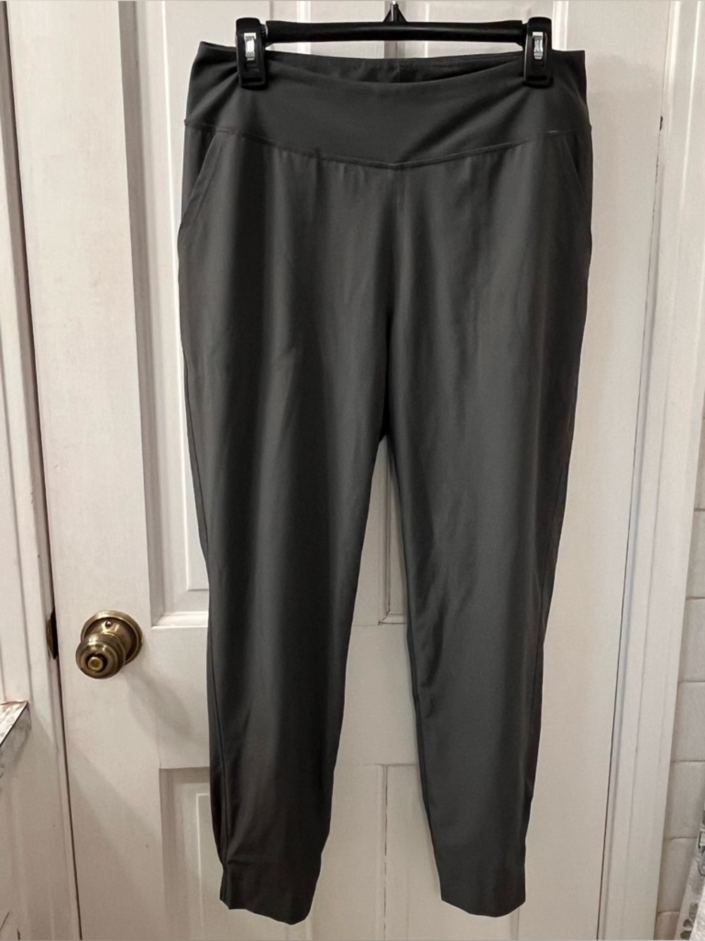 Patagonia Women's Happy Hike Studio Pants in Noble Grey